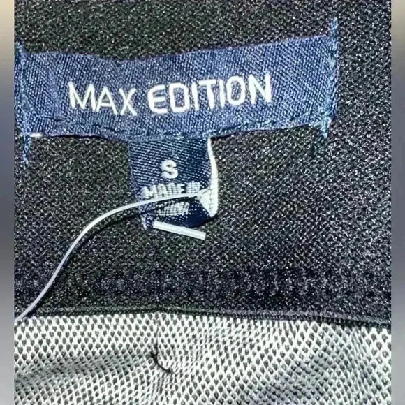 NWT | Women’s Max Edition Long Fitted Pencil Skirt | Black Houndstooth | Size S - Picture 4 of 7